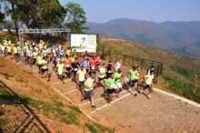 No total, 100 atletas participaram da competição, que aconteceu em um dos principais pontos turísticos de Itabirito