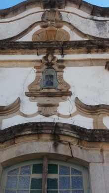 Monumentos católicos de Ouro Preto correm risco de desabar - Foto de Michelle Borges