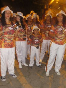 Desfile da Escola de Samba União Recreativa de Cachoeira do Campo - Foto de Josilaine Costa