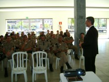 Polícia Militar participa de palestra sobre a lei de ruídos, sons e vibrações