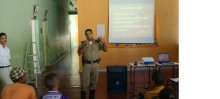 Policiais Militares Ministraram Palestra no Distrito de Santo Antônio do Salto