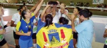 Atletas da equipe feminina de voleibol conquistaram o título de campeã da 1º e 2º etapa do Jimi - Foto de Semco PMI