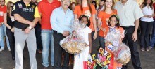 Prefeito Manoel da Mota agradeceu toda a comunidade escolar de Itabirito pela dedicação - Foto de Agnaldo Montesso