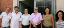 Jaime Sardi, Flávio Andrade, Diogo dos Santos, Dr. Dimas, Juliana Pires e Maristela Moreira