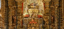 O Altar Mor da Igreja do Pilar, um dos símbolos do barroco mineiro
