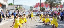 Escolas capricharam para representar os municípios mineiros da Estrada Real - Foto de Jordana Mapa