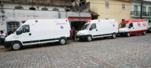 Saúde conta com mais três ambulâncias para incrementar o atendimento em Ouro Preto - Foto de Ascom/PMOP – Neno Vianna