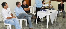 Além do Prefeito, diversos membros da equipe de Governo participaram da reunião - Foto de Agnaldo Montesso
