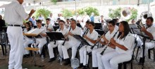 Corporação Musical União Itabiritense recebe a banda visitante para mais uma edição do Projeto Domingo é Dia de Banda - Foto de Marina Leão