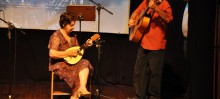 Amira da Cunha Coelho abriu o Chorando Jazz com uma apresentação de Bandolim - Foto de Agnaldo Montesso