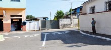 Mudança foi sinalizada com pintura viária para a segurança dos pedestres e motoristas de Itabirito - Foto de Jordana Mapa