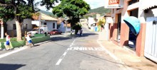Mudança no ponto de ônibus da rua Itabira do Campo agradou aos moradores do bairro Tombadouro