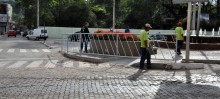 Prefeitura de Itabirito realiza intervenção na Praça da Bandeira e melhora o trânsito no local - Foto de Jordana Mapa