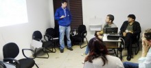 O representante da MSOL, Leonardo Nascimento, explicou o vazamento de resíduos que aconteceu em agosto - Foto de Mayra Michel
