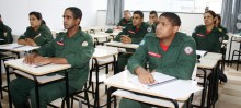 Corpo de Bombeiros de Itabirito participam de aulas práticas e teóricas - Foto de Cinthia Ariany