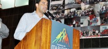 Vice-prefeito Rildo Xavier destacou as ações da Prefeitura na valorização da juventude - Foto de Agnaldo Montesso