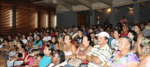 A reunião teve ampla participação da comunidade de Itabirito - Foto de Michelle Borges