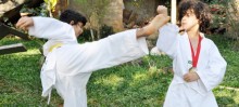 Atletas de 05 a 17 anos, podem participar das aulas de Taekwondo - Foto de Foto Jordana Mapa
