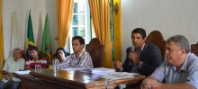 Ex-vereadores participam de reunião da Câmara de Mariana