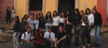 Coordenadoras e integrantes do Parlamento Jovem de Ouro Preto 2011