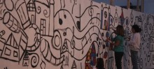 Projeto Tapume + Arte invade as ruas de Ouro Preto