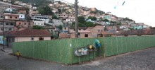 Área onde será construída a pracinha no bairro Padre Faria - Foto de Neno Viana