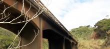 Ponte sobre Rio Gualaxo do Sul é liberada para veículos pequenos