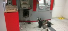 Polícia Militar prende criminosos que arrombaram caixa eletrônico de agência bancária em Mariana - Foto de Rafael Câmara