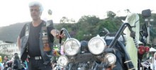 Encontro de Motociclistas: José Adão, mais conhecido como “Costinha”, está há 8 anos na estrada. Motociclista há 35 anos, é a primeira vez que participa do encontro em Itabirito.