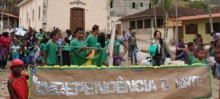Escolas de Santo Antônio do Salto e região participam do terceiro desfile em comemoração à Semana da Pátria.  - Foto de Fernando Helbert