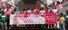 Caminhada Rosa alerta mulheres para prevenção ao câncer de mama - Foto de João Felipe Lolli