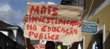 Alunos e Professores da Ufop fazem manifestação - Foto de Fábio Seletti
