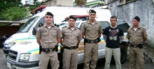 Equipe que prendeu quadrilha que roubava caminhões em Mariana