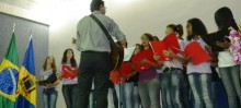 Além da reunião para traçar metas e diretrizes, o evento contou com a apresentação musical do coral da Escola Municipal Manoel Salvador de Oliveira. 