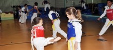 Habilidades desenvolvidas nas aulas de Taekwondo ajudam a atleta no seu tratamento com fisioterapeuta - Foto de Jordana Mapa