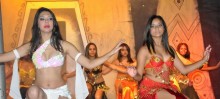 Público conferiu apresentação de Dança do Ventre - Foto de Jordana Mapa