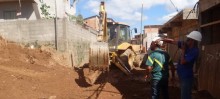 Prefeitura de Mariana intensifica obras no Alto do Rosário - Foto de Filipe Barboza