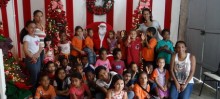 Natal de Luz: Casa do Papai Noel emociona visitantes em Mariana - Foto de Thainá Cunha