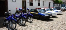 Projeto educativo Transitolândia leva ensinamentos de trânsito às crianças de Ouro Preto. - Foto de Neno Viana
