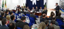 Mariana sedia encontro de juízes eleitorais de Minas - Foto de Filipe Barboza