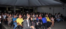 Além de autoridades, professores, alunos e funcionários do Cefet Itabirito participaram da solenidade