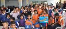 Executivo entrega material didático e kits escolares para alunos da rede municipal - Foto de Élcio Rocha