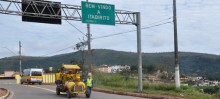 A Prefeitura de Itabirito já fez a sinalização viária em parte da BR e nos bairros próximos do acesso 2