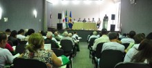 O evento ficou lotado. A Conferência contou com as presenças de diversas autoridades e de grande quantidade de agricultores e produtores rurais do município