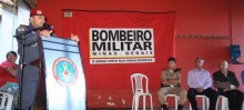 Evento de comemoração ao Dia do Bombeiro no quartel da 3ª Companhia do 1° Batalhão de Bombeiro Militar - Foto de Neno Vianna