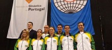Seleção Brasileira de Ginástica de Trampolim em Portugal