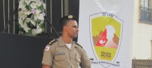 Tenente-coronel Wesley Barbosa é o novo comandante do 52° BPM - Foto de Michelle Borges
