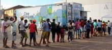 Prefeitura e Samarco levam cinema para mais perto da população - Foto de Luma Oliveira