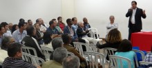 População participa de reunião do Plano Municipal de Saneamento Básico - Foto de Filipe Barboza