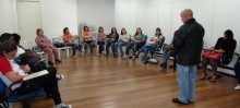 Professores da rede municipal recebem capacitação no sistema Braille - Foto de Luma Oliveira